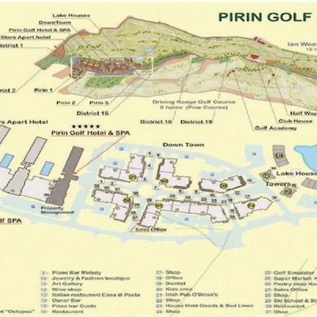 公寓 Entire Private In Pirin Golf & Country Club 班斯科